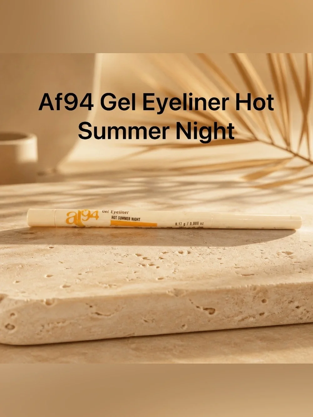Gel Eyeliner - Hot Summer Night yellow / gold